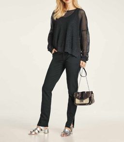 Пуловер и топ, черные - Heine фото 3