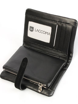 LACCOMA кошелек LA-2091-Z-черный натуральная замша фото 2