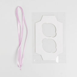 Цена за 5 шт. Коробка для капкейков, кондитерская упаковка с пластиковой крышкой, 2 ячейки, 8 марта, 16?8?10 см