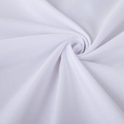 Скатерть однотонная «Доляна» Patterns, d=300, белая