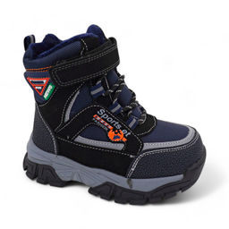 Ботинки мембранные на меху В200 син