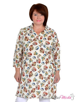 Туника-рубашка Модель №864 размеры 44-80