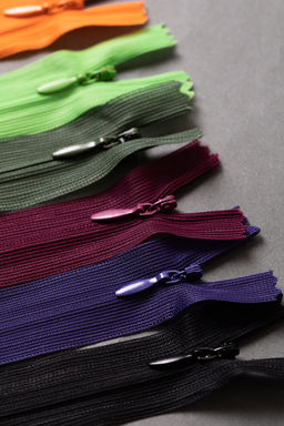 Молния Спираль н/р потайная т.3 Gamma G013P 50 см потайная пластик 10 шт