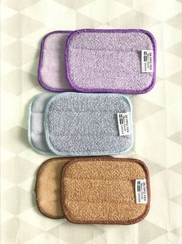 Спонж для посуды Кардинал - спонж для посуды усиленный природным полимером (с окантовкой) - Эк.про.tex фото 3