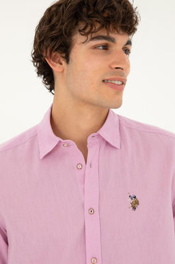 U. S. Polo Assn / Мужская базовая рубашка с длинным рукавом Magnolia - U.s. polo assn фото 9
