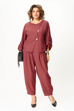 Костюм Michel Chic 1436 брусничный