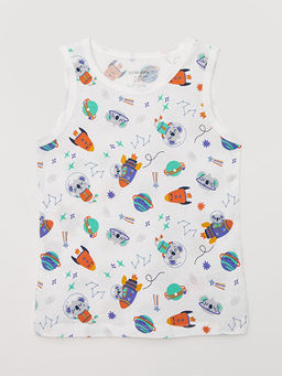 Bisiklet Yaka Pamuklu Erkek Bebek Atlet 2li - Waikiki фото 2