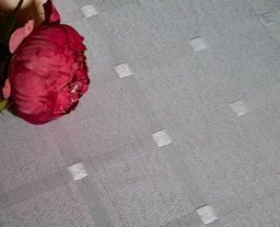 Скатерть арт. 3652/130, Arkadiusz (Аркадий), размеры 130 см х 180 см, тефлоновая пропитка, цвет - белый, обработка края - подгибка и прошивка с укреплением на флизелин