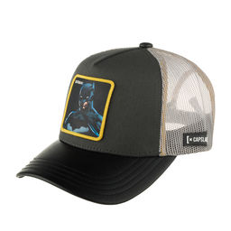 Бейсболка CAPSLAB арт. CL/DC7/1/CT/REV DC Comics Batman (серый / черный)