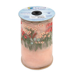 Кружево Gamma сетка 180 мм GCKM-180-03S на бобине 15 м 1 Турция коралловый