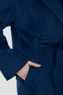 Пальто женское демисезонное (пояс) - El podio фото 7