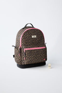 MOCHILA ANIMAL PRINT / Marr?n - Zara фото 7