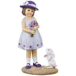 СТАТУЭТКА ЛАВАНДОВАЯ ВЕСНА 8*5*14 СМ