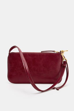 BOLSO DE HOMBRO SOLAPA / Rojo - Zara фото 4