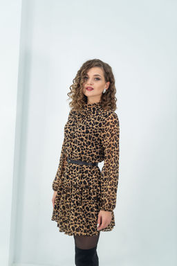 Платье Дэнис (леопардовый)* - Nadi bordo фото 6
