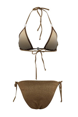 TRENDYOLMILLA Siyah Ucgen Inci Aksesuarl? Simli Regular Bikini Tak?m? TBESS25BT00059  фото 30