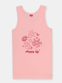 CRB wear/CSJG 20086-27 Майка для девочки,розовый/Ex.Cherubino