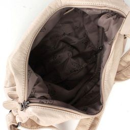 Сумка женская искусственная кожа Guecca-A 805, 1отд+карм/пер, плеч/ремень, бежевый SALE 235150 - Adelia фото 3