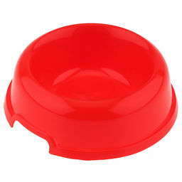 Миска для кормления животных пластмассовая Лапа 0,25л, д11см, h4,7см, основание д15см, цвета микс (зеленый, синий, красный) (Китай) - Pet toys фото 3