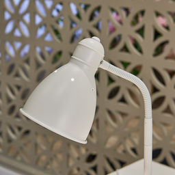 UML-B701 E27 WHITE Светильник настольный, 60W. Цоколь Е27. Механический выключатель. Белый. ТМ Uniel - Volpe фото 8