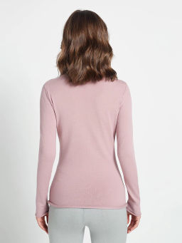Водолазка женская ZZ-05002 dusty pink - Eleganzza фото 6