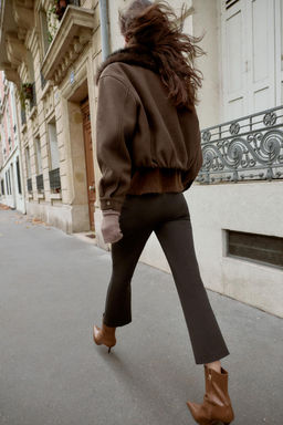 MINI FLARE TROUSERS - Zara фото 3