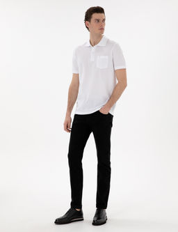 Antrasit Slim Fit Jean Pantolon