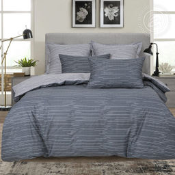 Постельное белье Ариго (сатин Престиж) Евро/Пододеяльник (молния): 1 шт. - 220*200; Простыня: 1 шт. - 220*240; Наволочка (клапан, ушки): 2 шт. - 70*70; Наволочка (клапан): 2 шт. - 50*70 Престиж