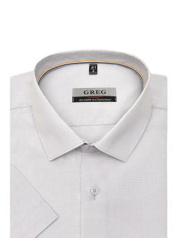 Сорочка мужская короткий рукав GREG 320/209/GR/Z/1p фото 3