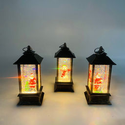 Ночник новогодний с фигуркой 13 см (арт. 0006)