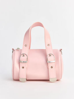 Toka Detayl? Deri G?r?n?ml? Kad?n Omuz ?antas?