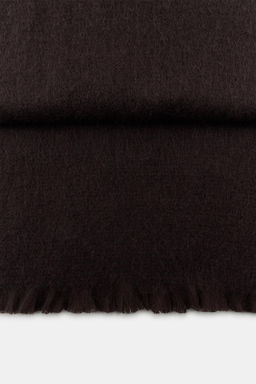 PLAIN FRINGED SCARF - Zara фото 4