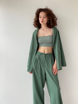 Жакет удлинённый с английским воротником - Martichelli фото 46