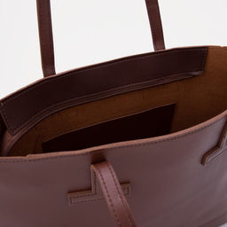 Сумка-шопер на молнии, цвет коричневый - Simaland фото 3