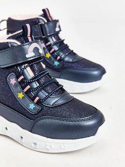 Ba?c?k ve C?rt C?rtl? K?z Bebek Spor Ayakkab? - Waikiki фото 3