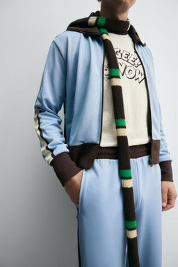 CONTRAST JOGGER TROUSERS HARRY LAMBERT FOR ZARA X DISNEY  фото 5