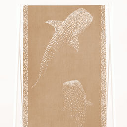 6с102.511ж2 Море. Кит. (лён3) Полотенце махровое 67х150см