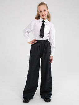 Брюки-палаццо для девочек - Синий мир фото 5