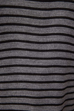 Antrasit Basic Cizgili Triko Kazak TWOAW23KZ01846 - Trendyolmilla фото 3