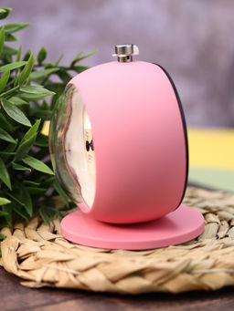 Часы-будильник Clock UFO, pink (12х10,1 см)