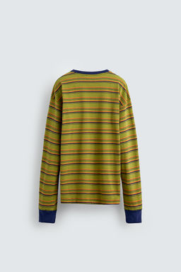 DAISY DUCK PATCH STRIPED T-SHIRT HARRY LAMBERT FOR ZARA X DISNEY  фото 3