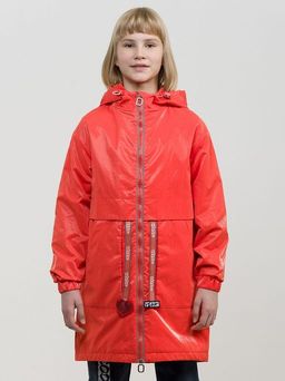 PELICAN, плащ для девочек, Красный фото 9