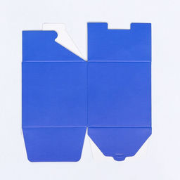 Цена за 10 шт. Коробка складная, квадратная, синяя, 8 х 8 х 8 см, - UPAK LAND фото 4