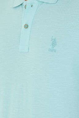 Мужская футболка водно-зеленого цвета Неожиданная скидка в корзине - U.s. polo assn фото 7