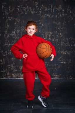 Футер 3х нитка С НАЧЁСОМ Детский костюм утепленный - Knitka фото 2