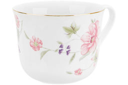 Кружка 450 мл 13,5*10,5*8,5 см "Диана", фарфор, NEW BONE CHINA