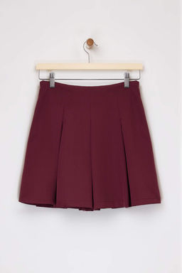 TRENDYOLMILLA Siyah Pileli Dokuma Sort Etek TWOAW24SR00006  фото 20