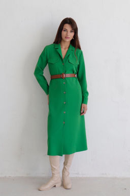 Платье-рубашка с английским воротником - Martichelli фото 153