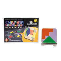 Игра настольная Фигурная комбинация (96 заданий) - Десятое королевство фото 2