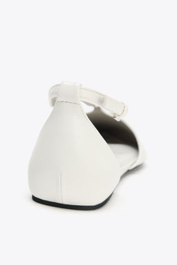 FLAT SHOES WITH ANKLE STRAP - Zara фото 10
